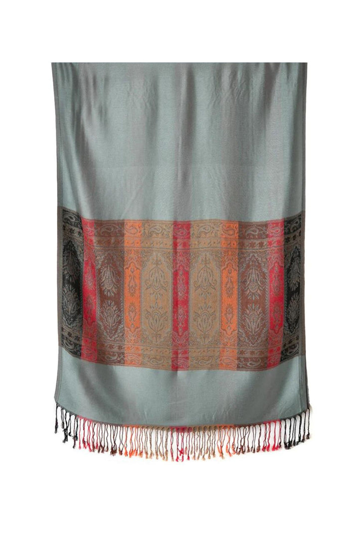 Pewter Grey Silky Seville Pashmina
