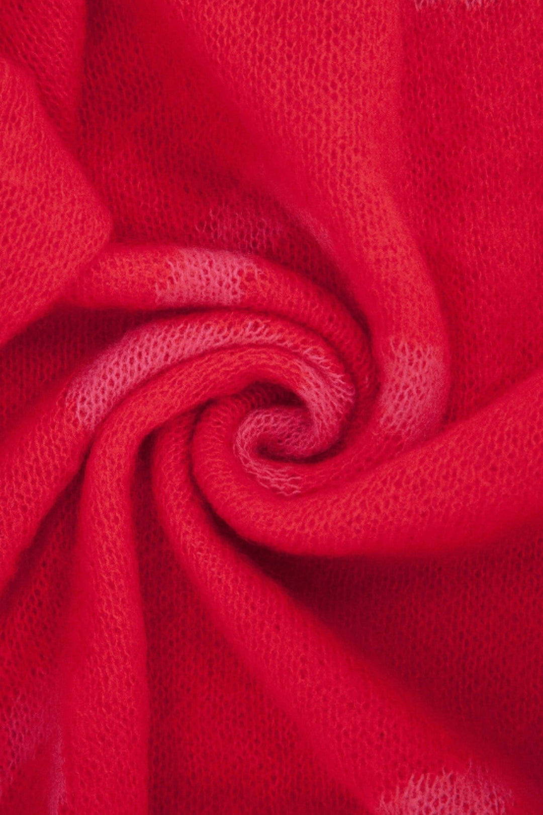 Red Pink Sketched Hearts Warm Scarf