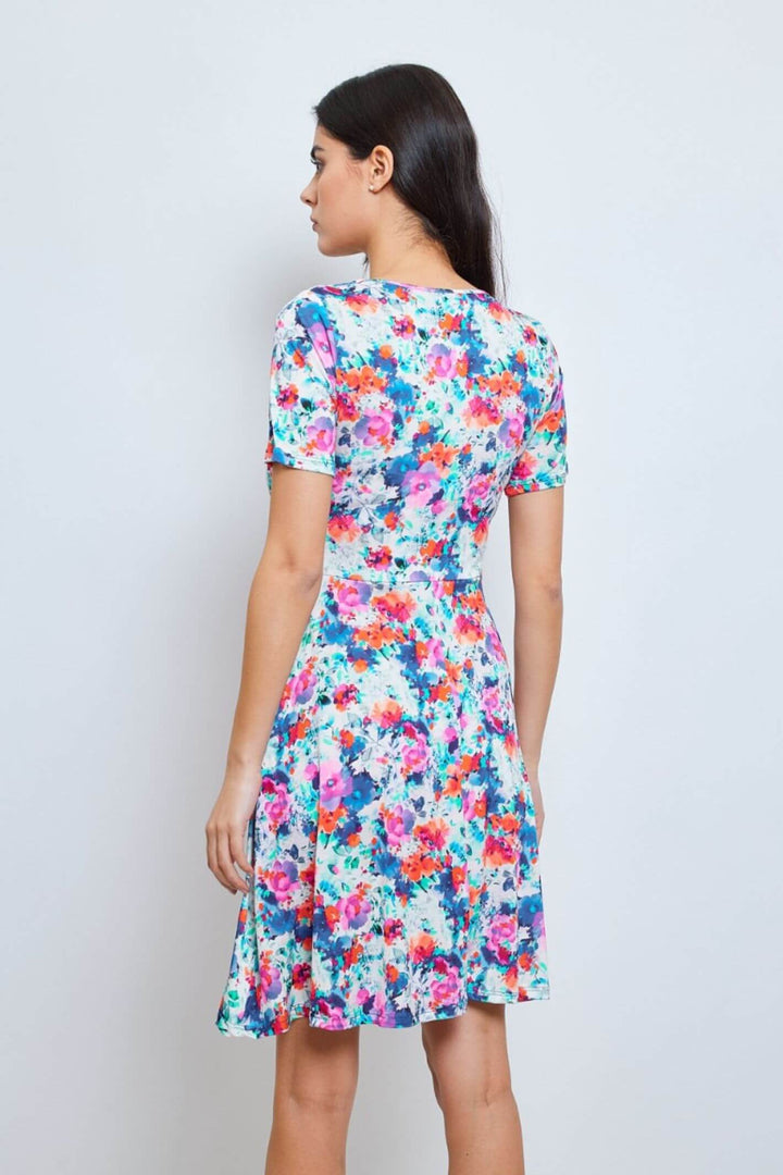 Blue Floral Emma Dress