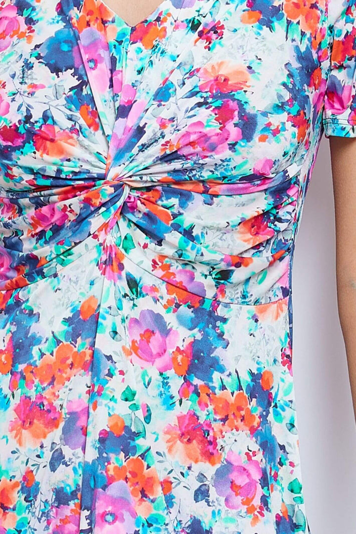 Blue Floral Emma Dress