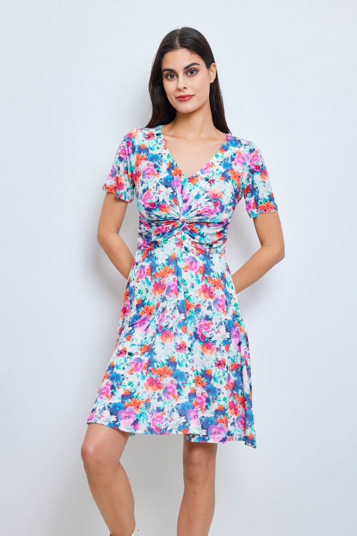 Blue Floral Emma Dress