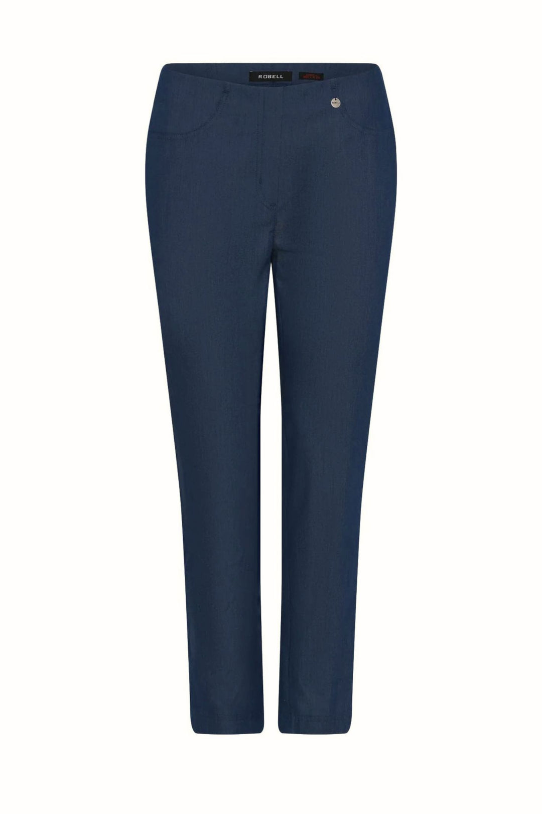 Robell 52682 54056 69 Navy Bella 09 Pull On Jeans