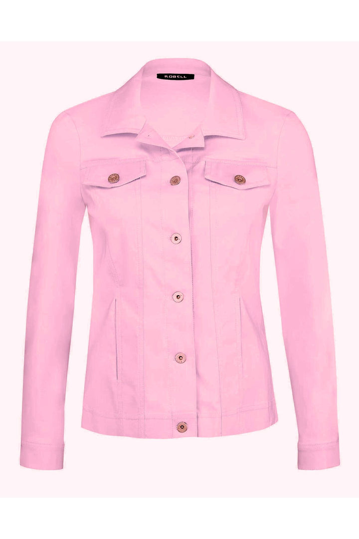 Robell Happy 57609 Baby Pink Stretch Bengaline Jacket