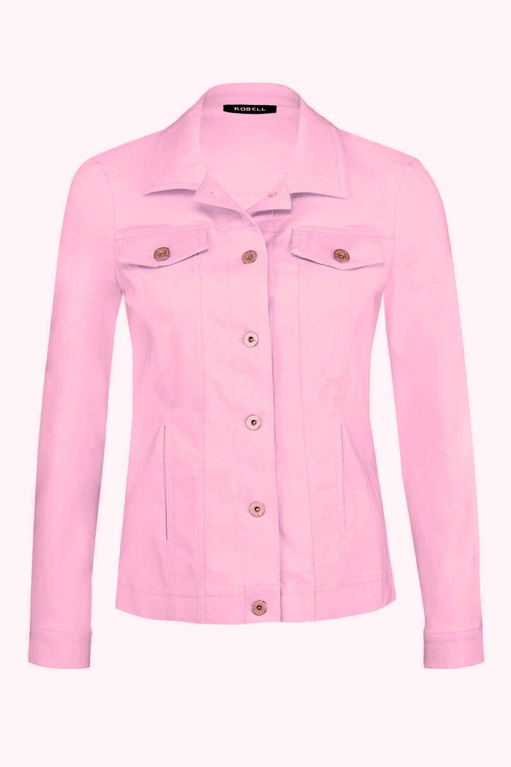 Robell Happy 57609 Baby Pink Stretch Bengaline Jacket