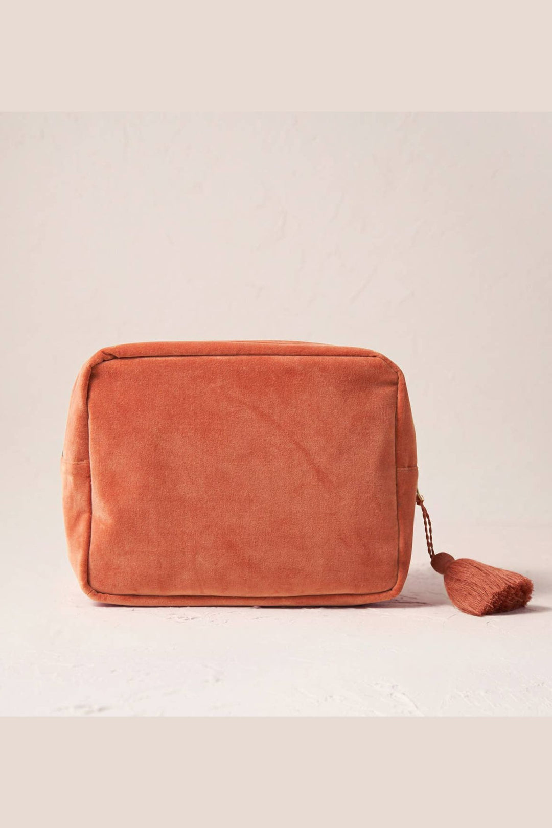 Elizabeth Scarlett Rust Orange Hope Wash Bag