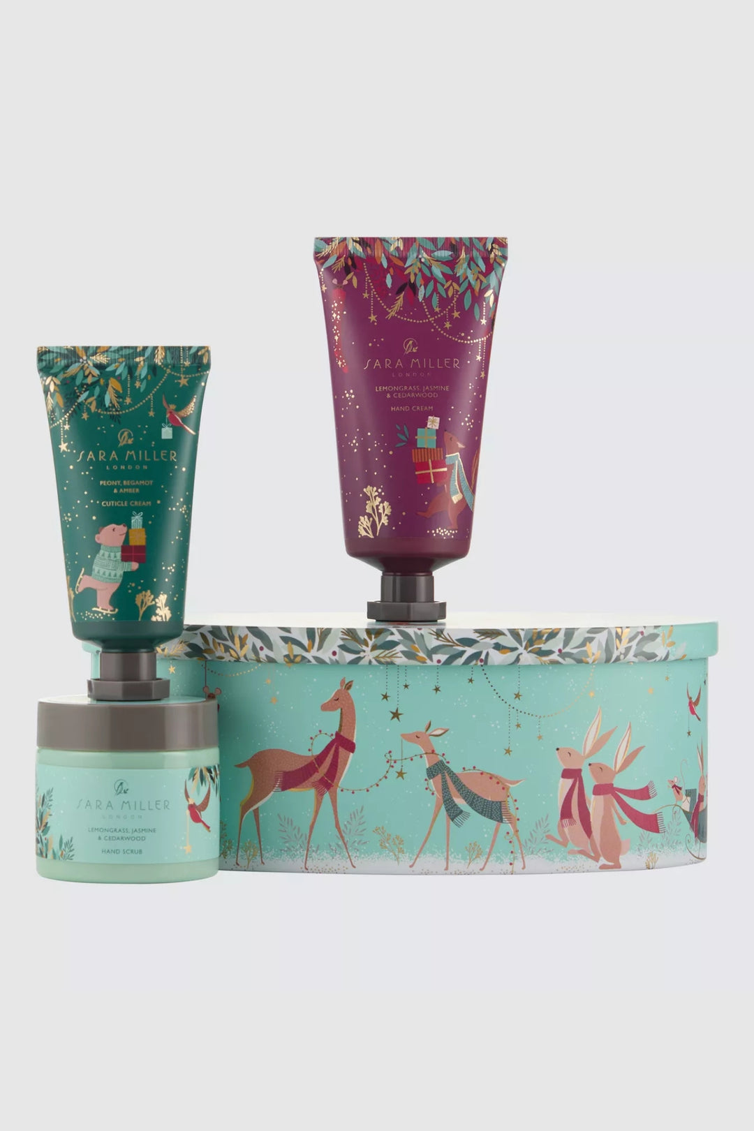Sara Miller Woodland Tales Hand Care Set In Tin
