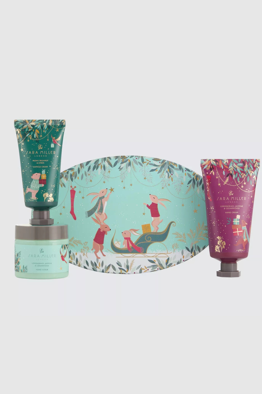 Sara Miller Woodland Tales Hand Care Set In Tin