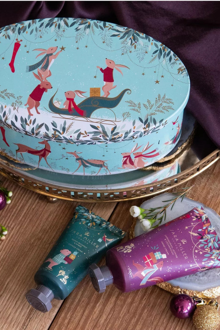 Sara Miller Woodland Tales Hand Care Set In Tin