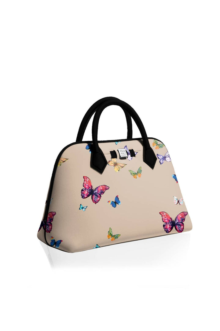 Save My Bag Butterfly Washable Eco Neoprene Handbag