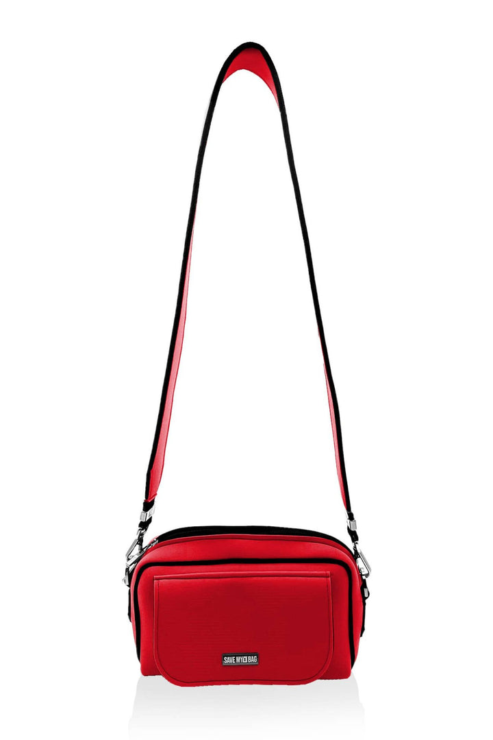 Save My Bag Kiss Red Washable Eco Neoprene Shoulder Bag