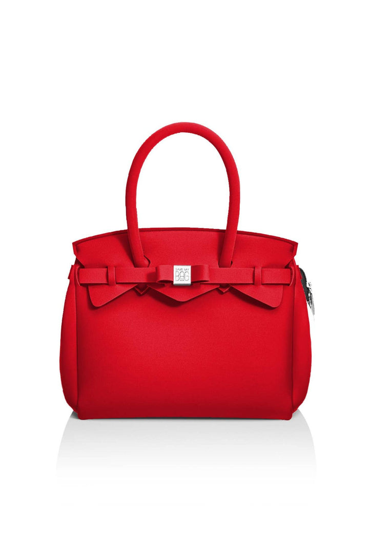 Save My Bag Lipstick Red Washable Small Handbag