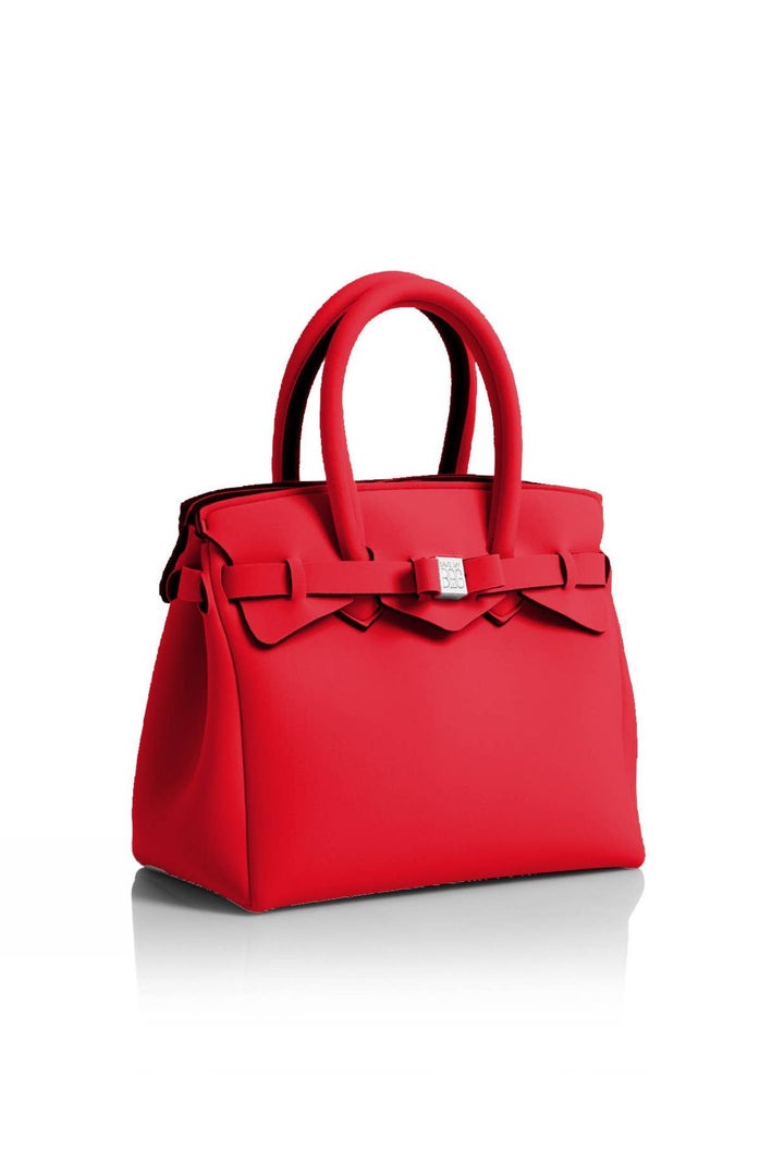 Save My Bag Lipstick Red Washable Small Handbag