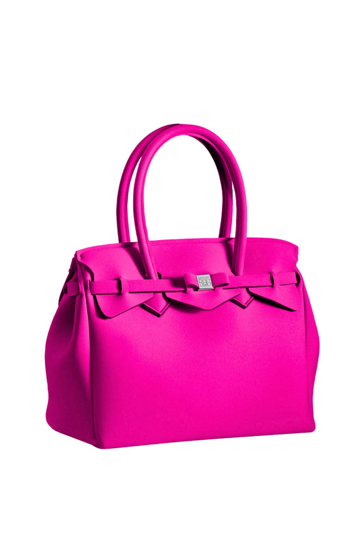 Save My Bag Neon Pink Washable Eco Neoprene Handbag