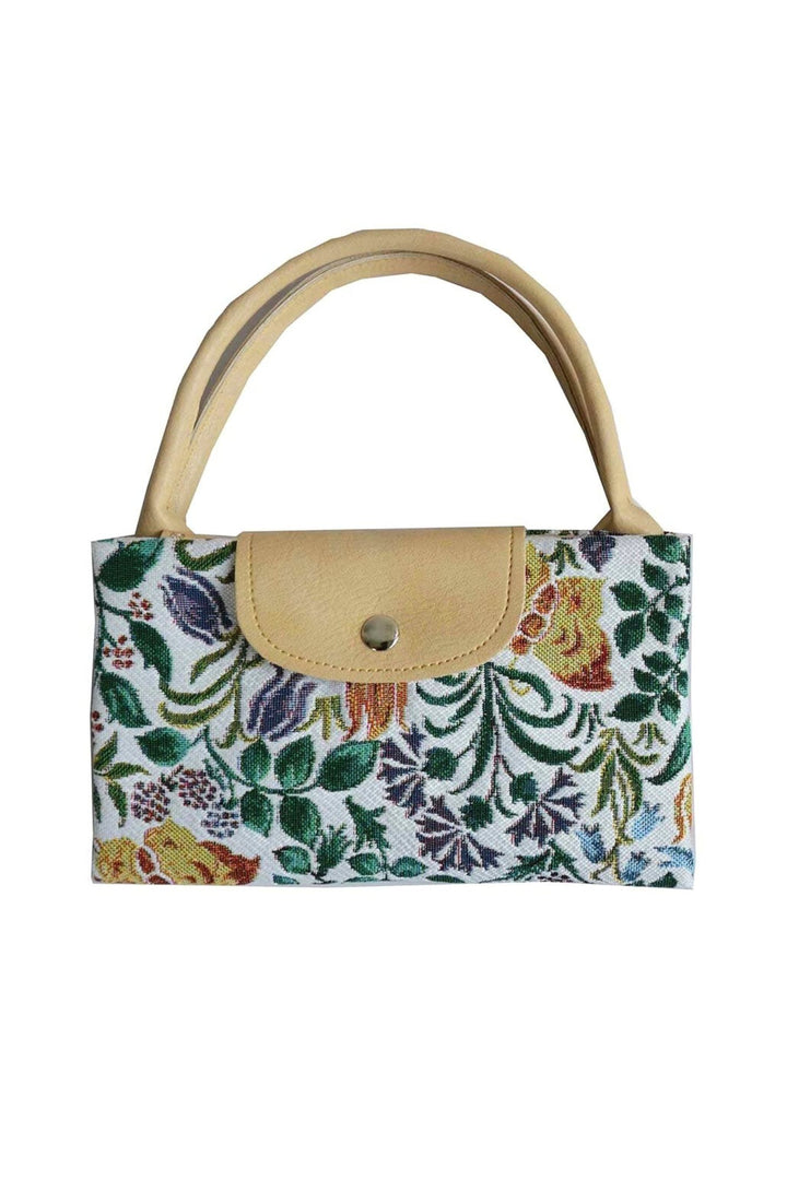 Charles Voysey Spring Flower Le Pliage Folding Tote Bag