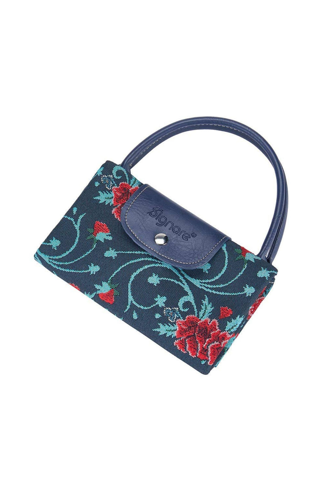 Frida Kahlo Carnation Le Pliage Folding Tote Bag