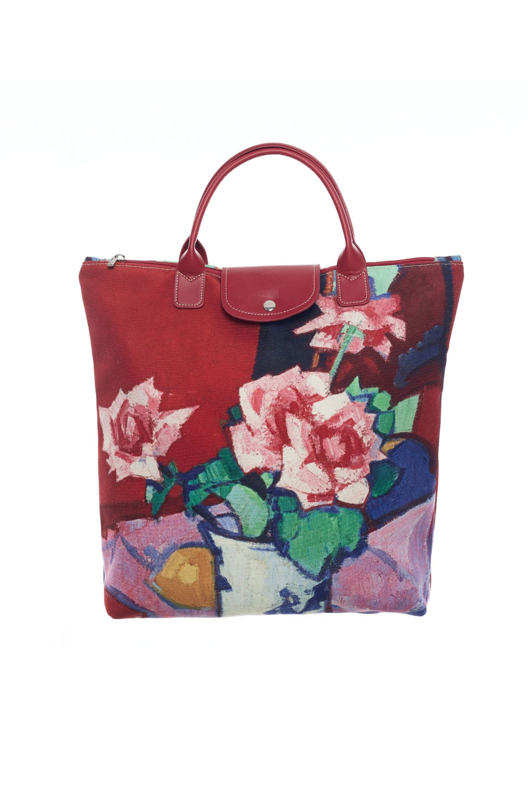 National Galleries Of Scotland Rose Le Pliage Folding Tote Bag