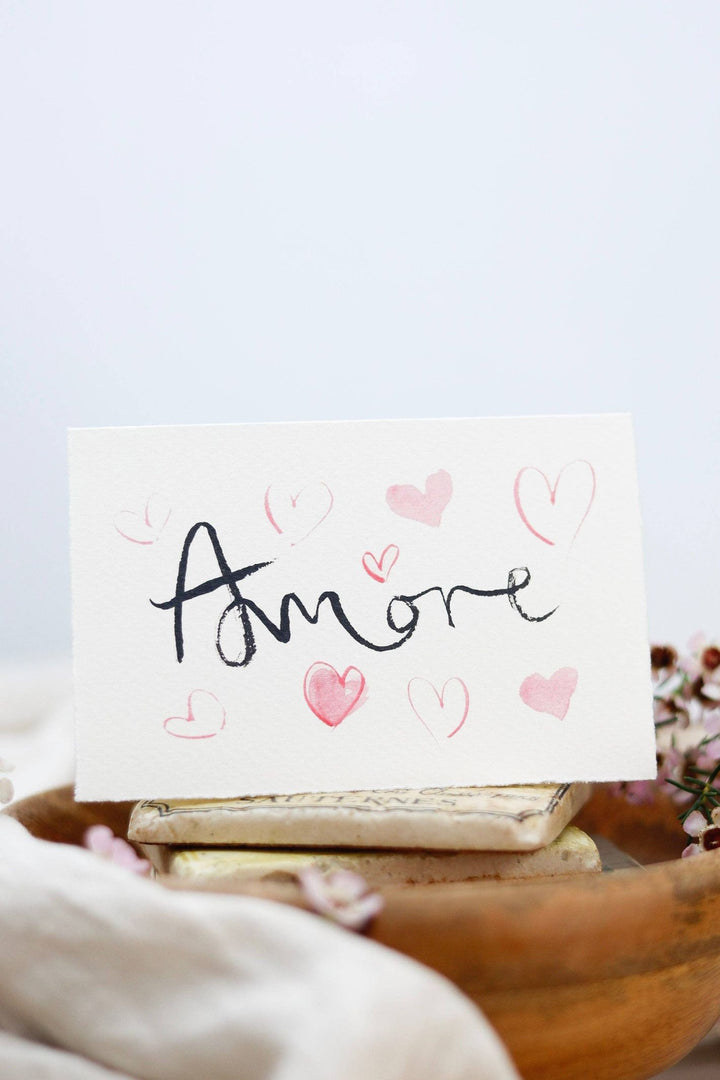 Sophie Amelia Creates Amore Hearts Romantic Card