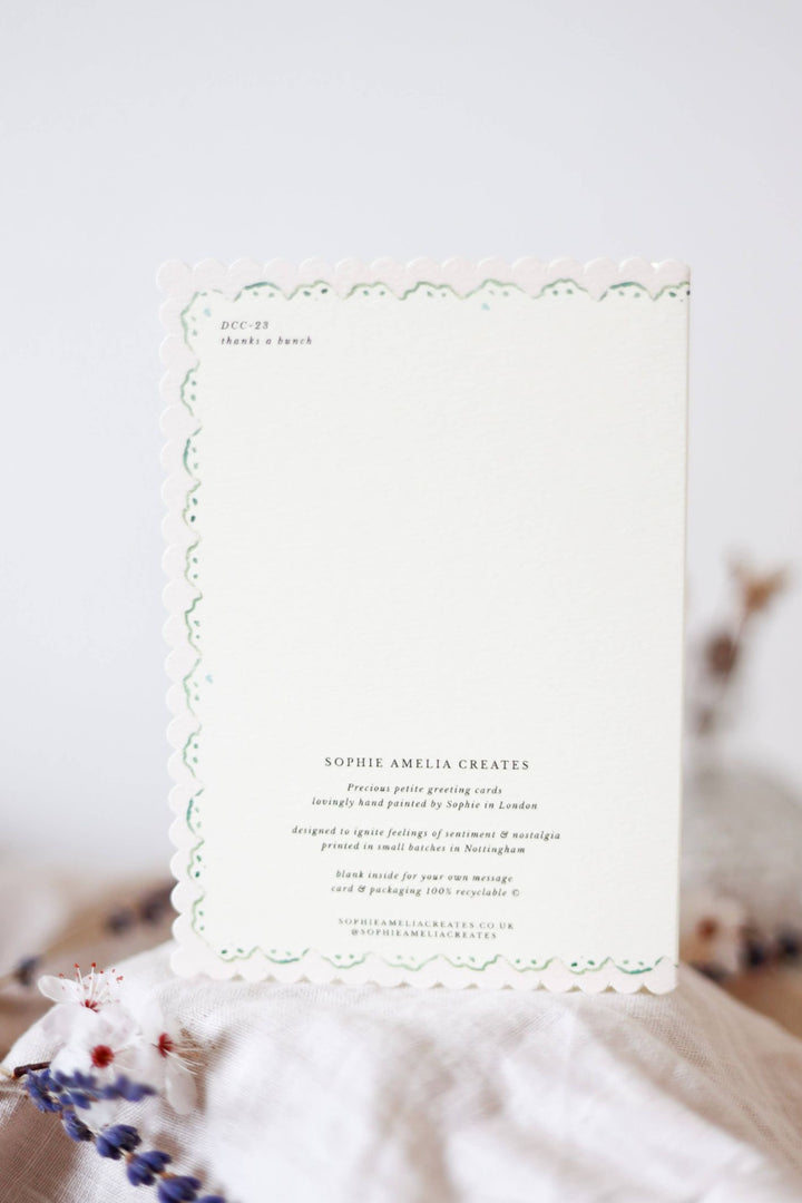 Sophie Amelia Creates Mr & Mrs Scalloped Edge Card