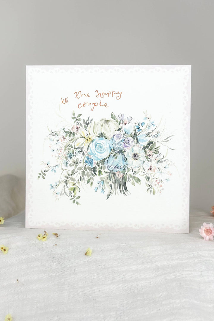 Sophie Amelia Creates To The Happy Couple Wedding Card