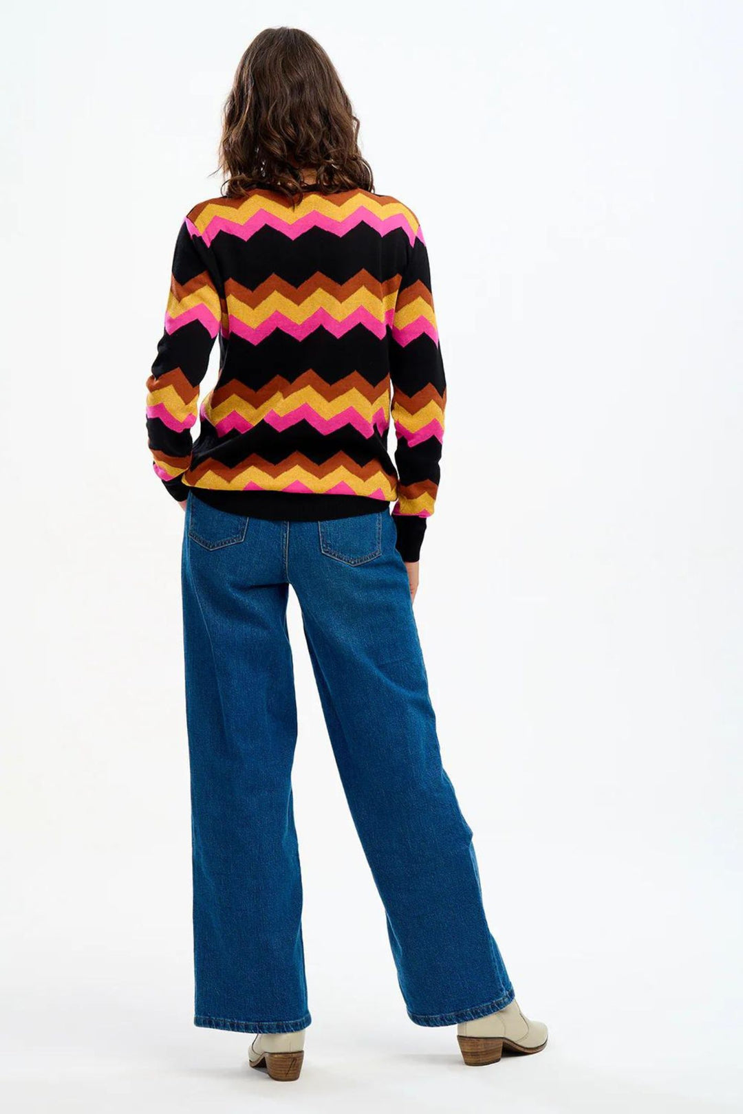 Sugarhill Brighton K0756 Astrid Chevron Sparkle Jumper