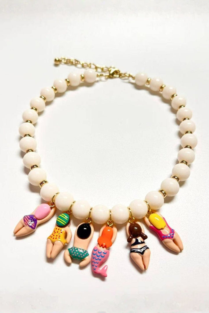 Summer Swimsuits Hand-Made Charm Drop Necklace