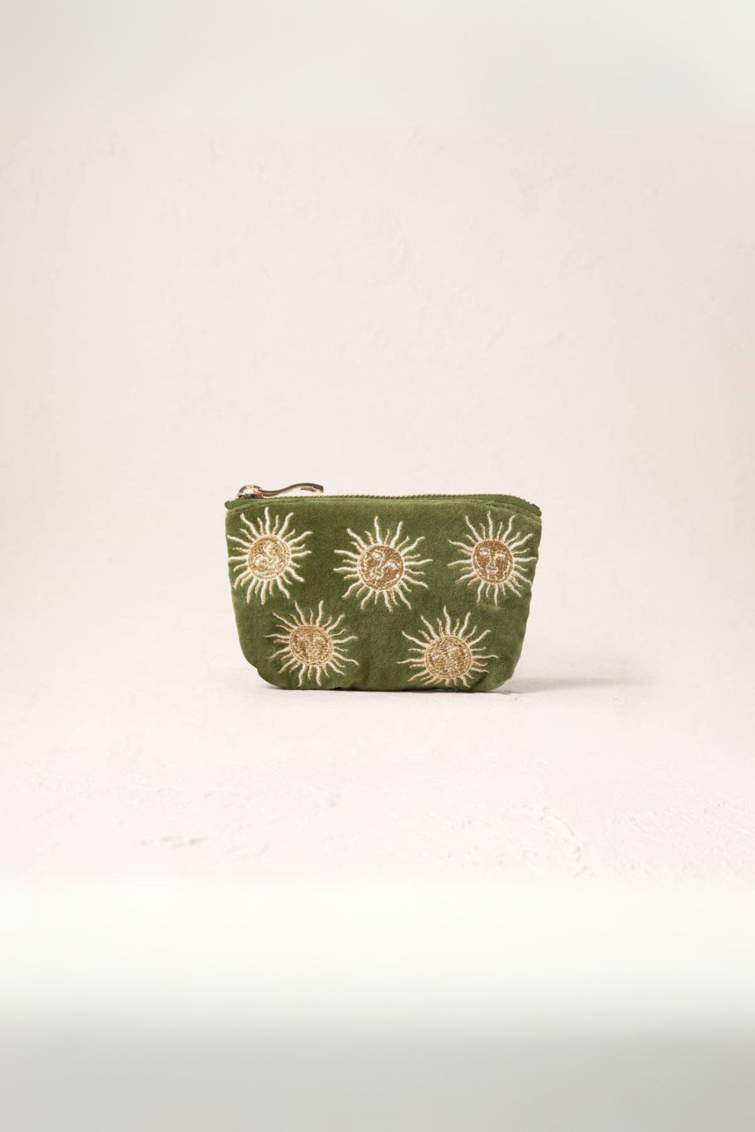 Sun Goddess Green Coin Purse