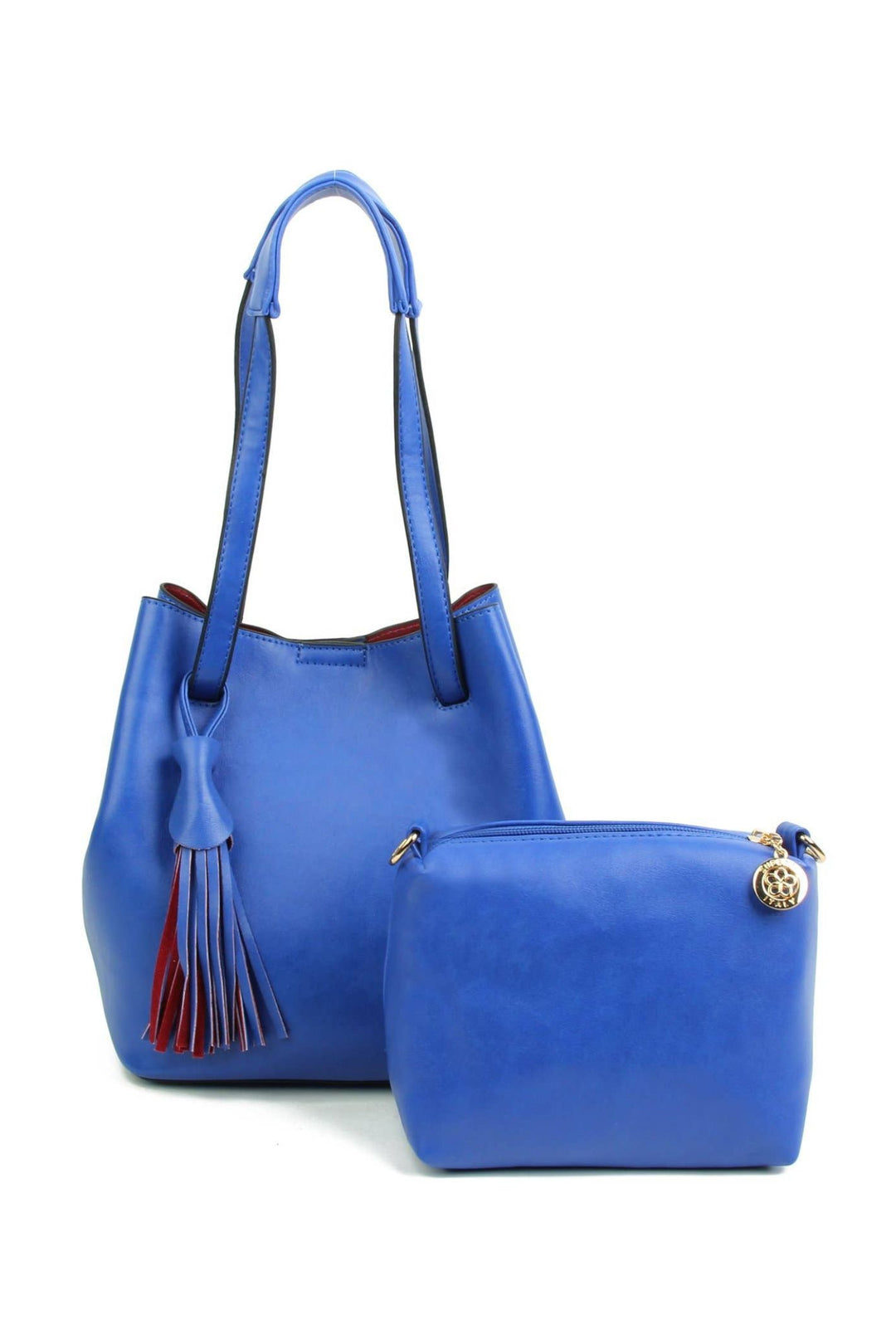 Tassle Detail Cobalt 2 in 1 Shoulder Bag