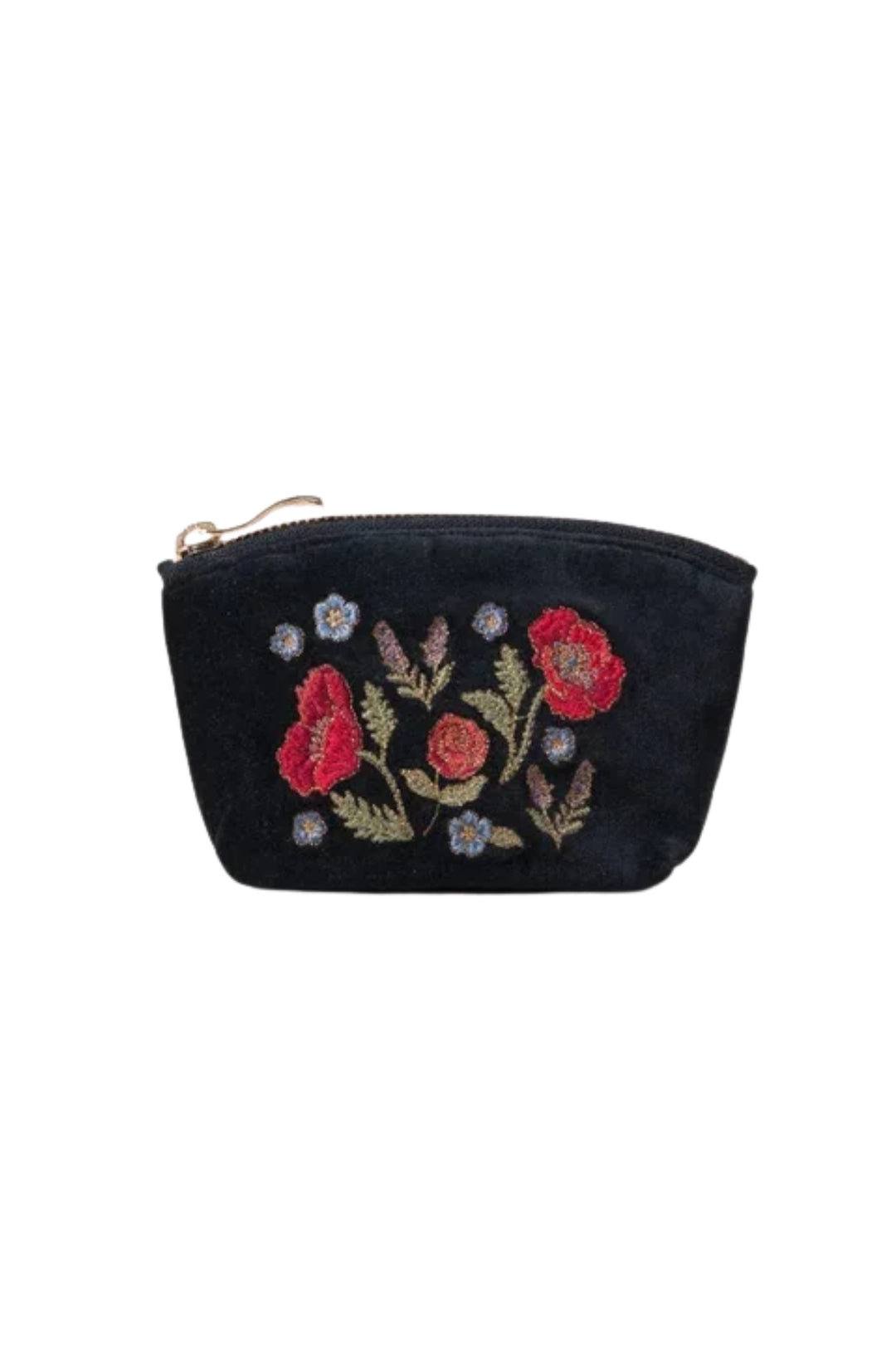Elizabeth Scarlett Poppy Meadow Charcoal Coin Purse