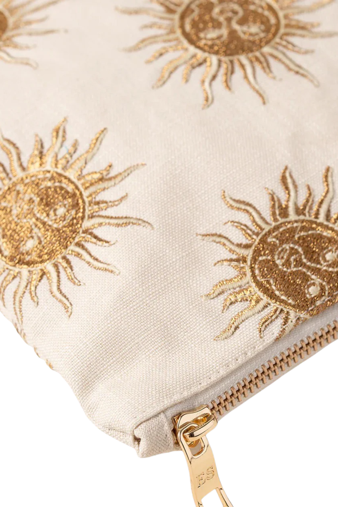 Elizabeth Scarlett Oat Cotton Sun Goddess Everyday Pouch