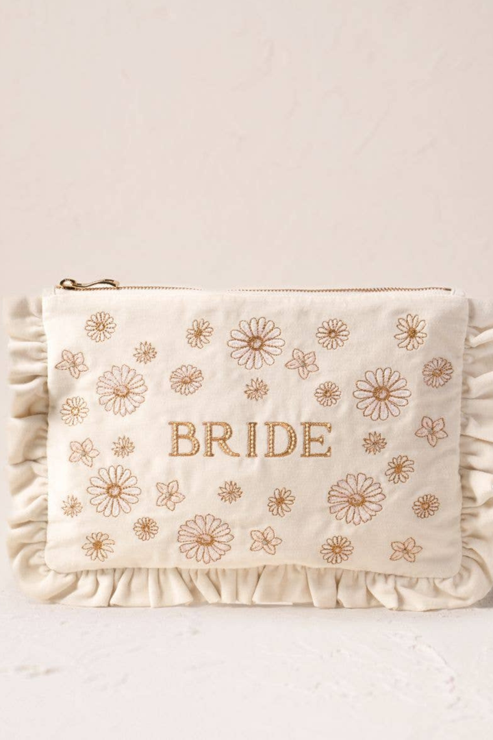 Eliabeth Scarlett Daisy Dream Bride Frill Pouch