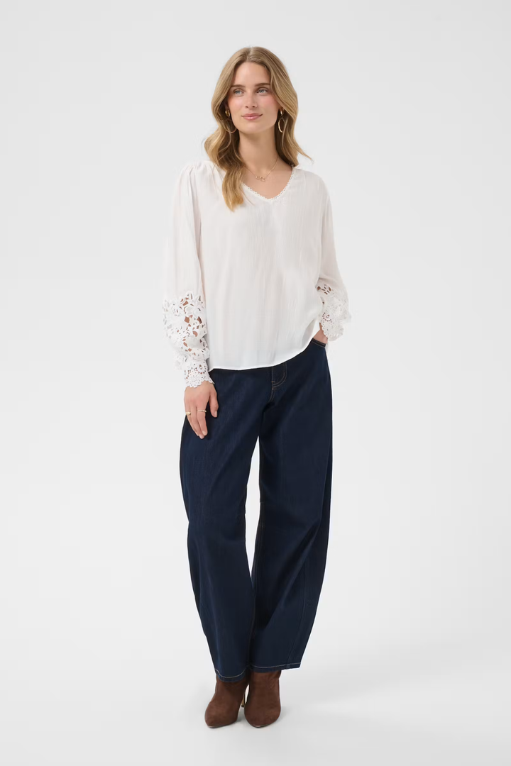 Cream Clothing CRTina Snow White Blouse 10614427 110602