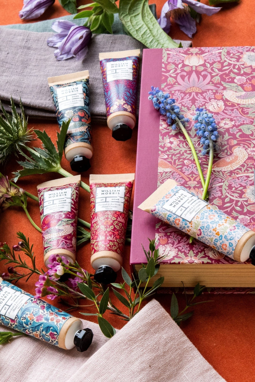 William Morris At Home Strawberry Thief Hand Cream Library
