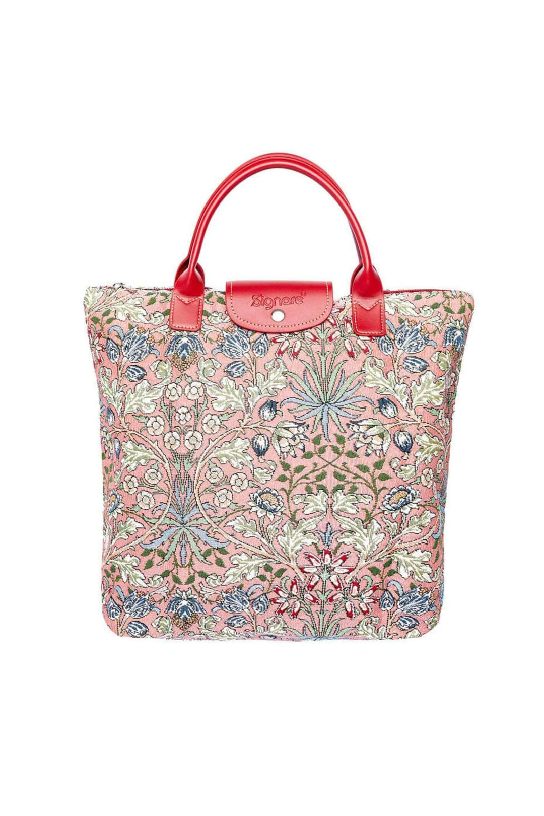 William Morris Hyacinth Le Pliage Folding Tote Bag