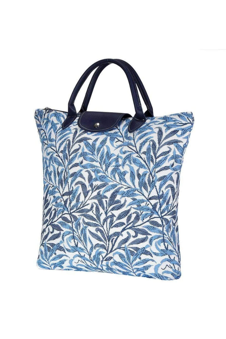 William Morris Willow Bough Le Pliage Folding Tote Bag