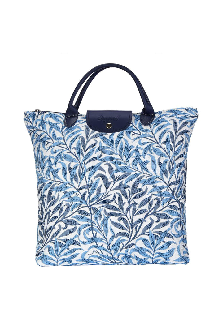 William Morris Willow Bough Le Pliage Folding Tote Bag