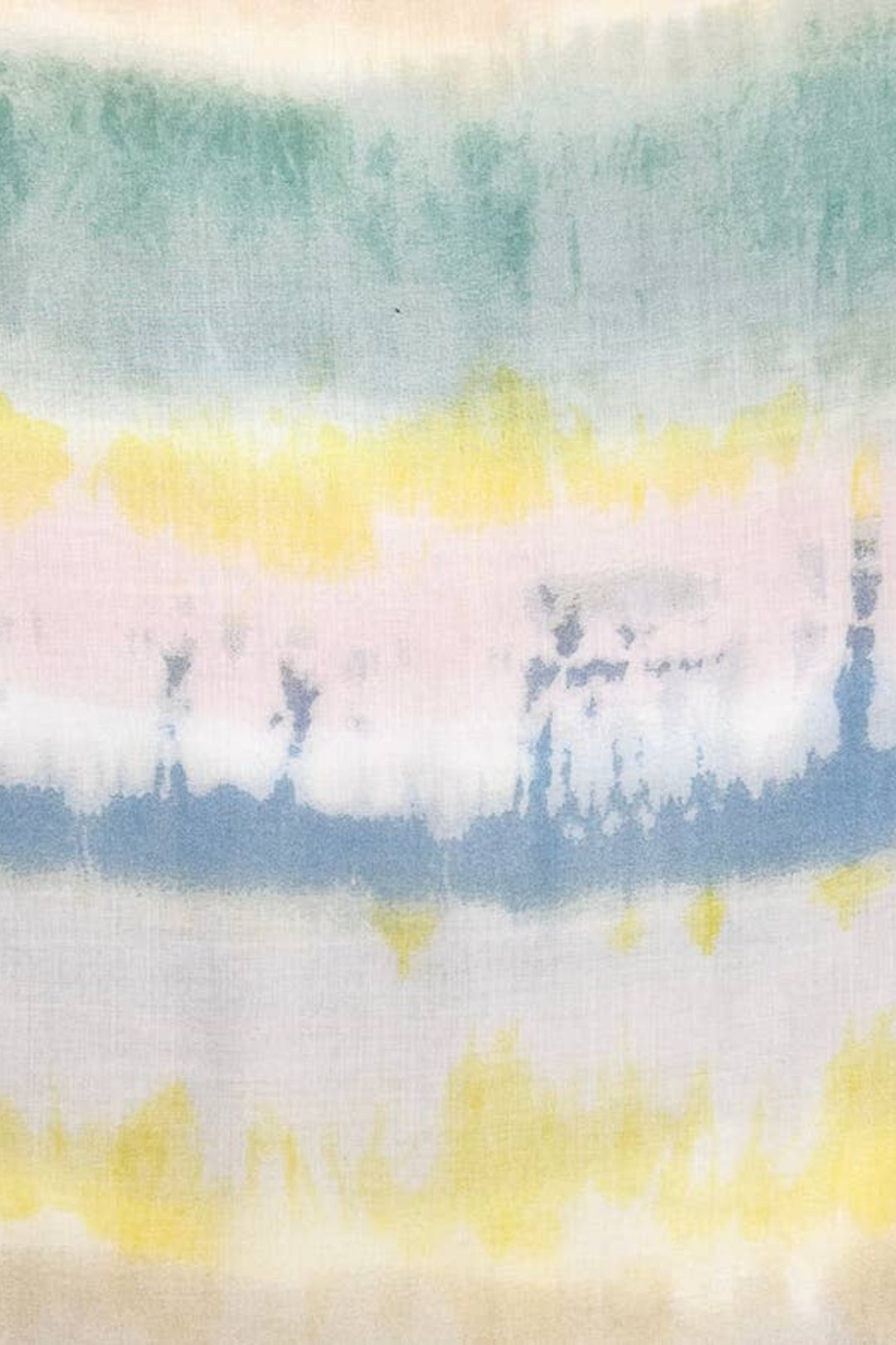Yellow Tie-Dye Super Soft Scarf