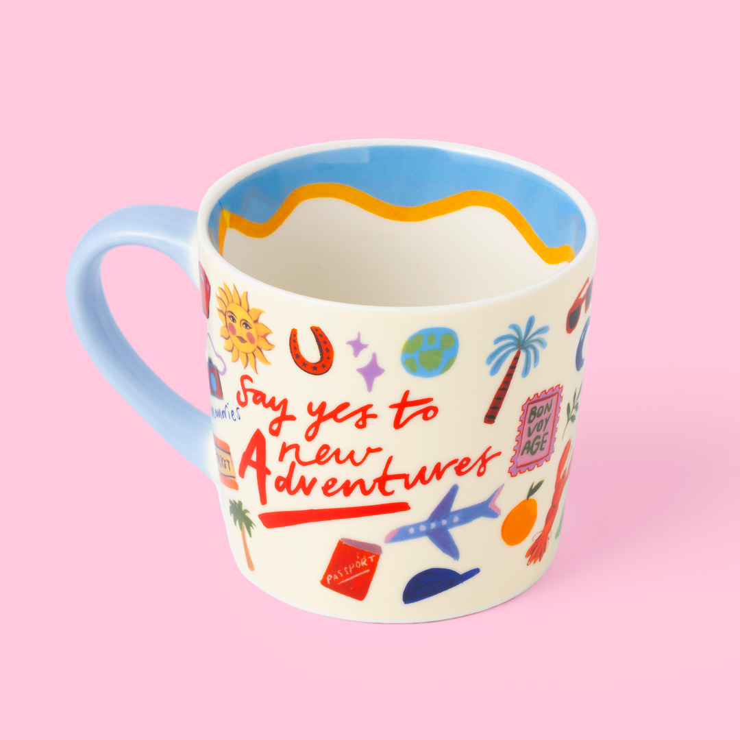 Eleanor Bowmer Say Yes to New Adventures Mug