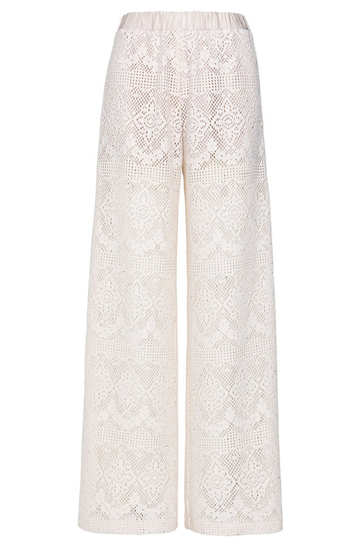 Access 63-5065-202 Vanilla Lace Wide Leg Trousers