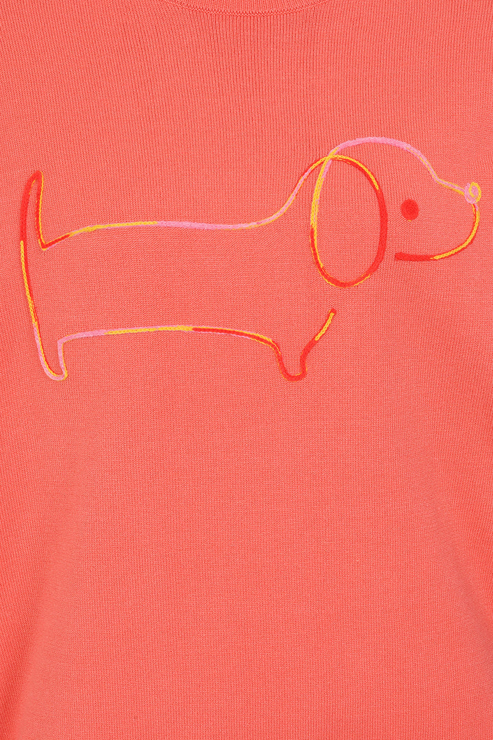 Alice Collins 036S548 Fiesta Sausage Dog Jumper