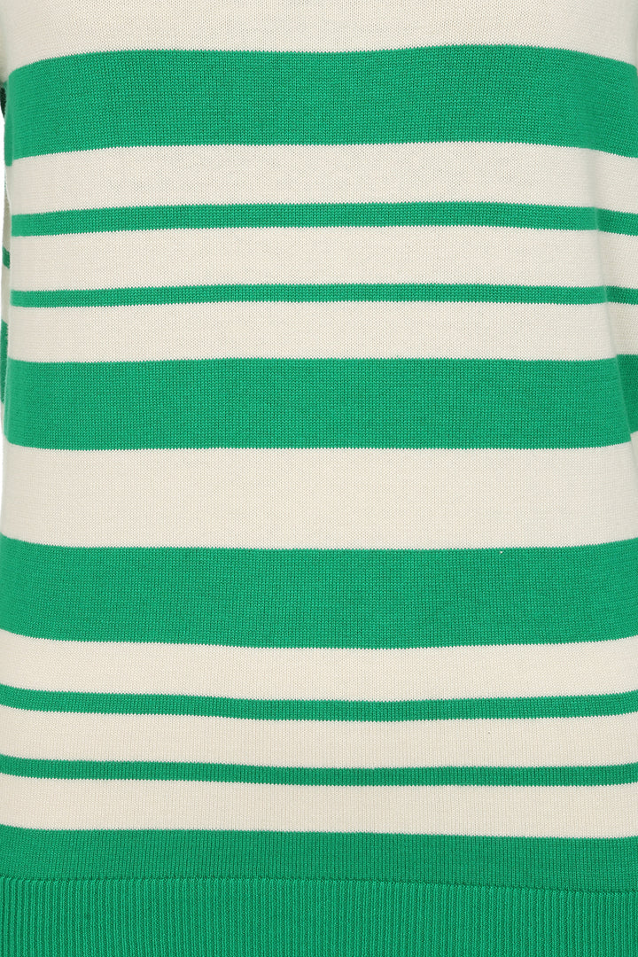 Alice Collins 036S632 Jemima Wild Oat Green Pepper Jumper