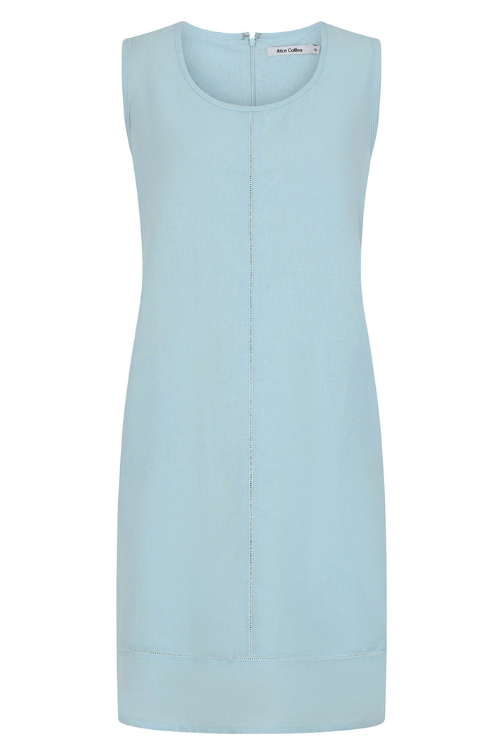 Alice Collins Dress Harriet Chalk Blue 034S308 - Experience Boutique