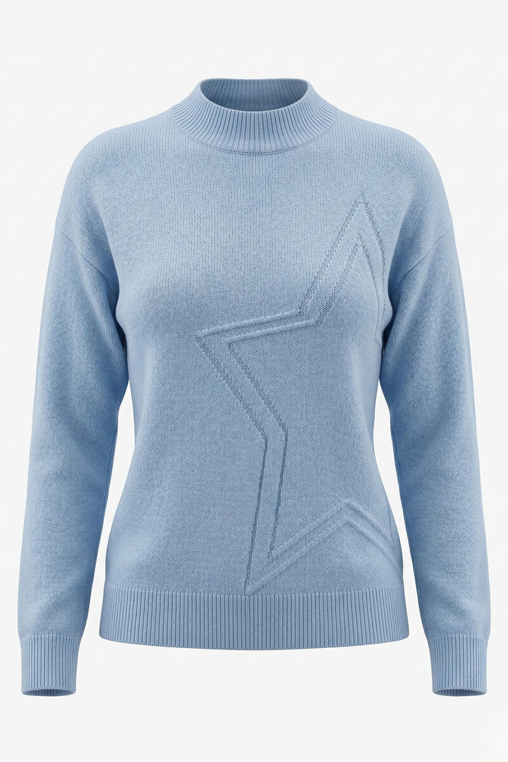 Alice Collins Hannah Blue Smoke Jumper 037A065, front packshot