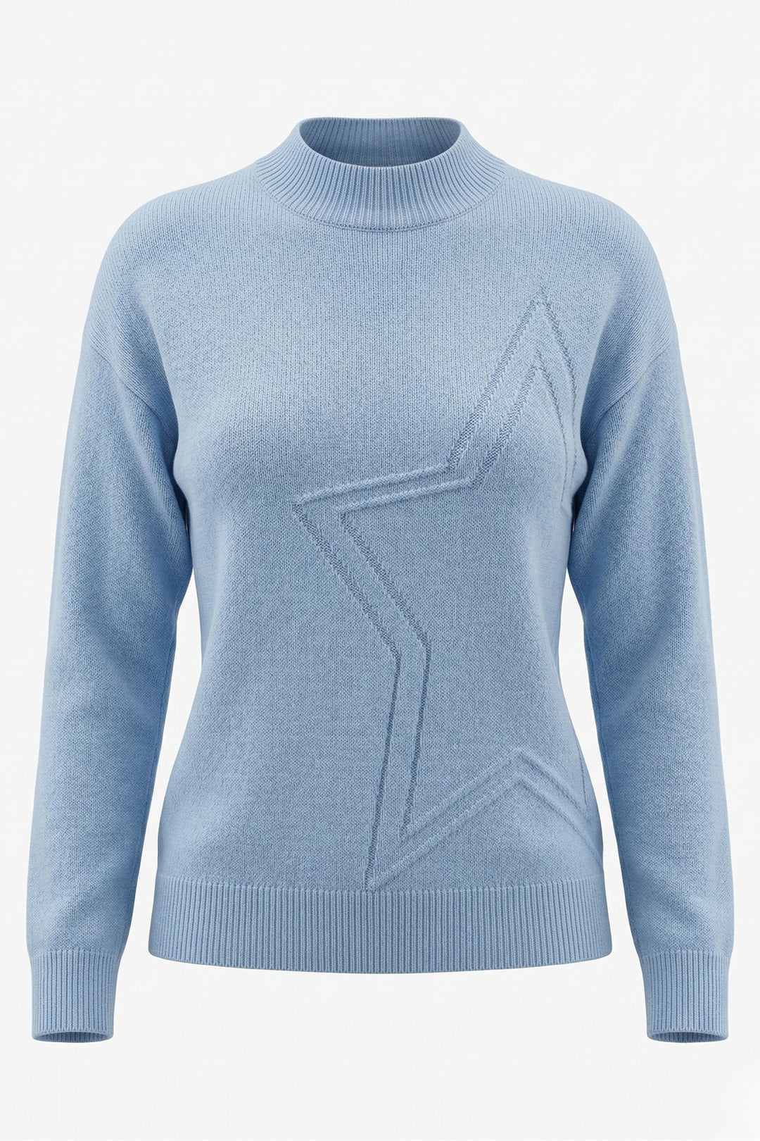 Alice Collins Hannah Blue Smoke Jumper 037A065, front packshot