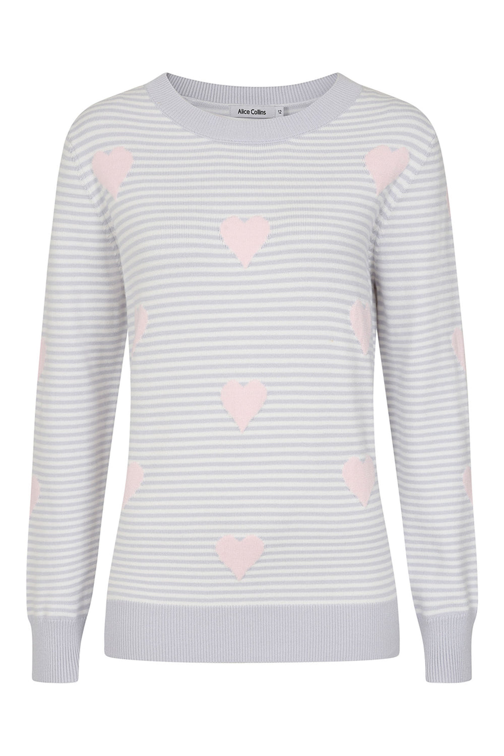 Alice Collins Jumper Lola Dusky Grey 034S118 - Experience Boutique
