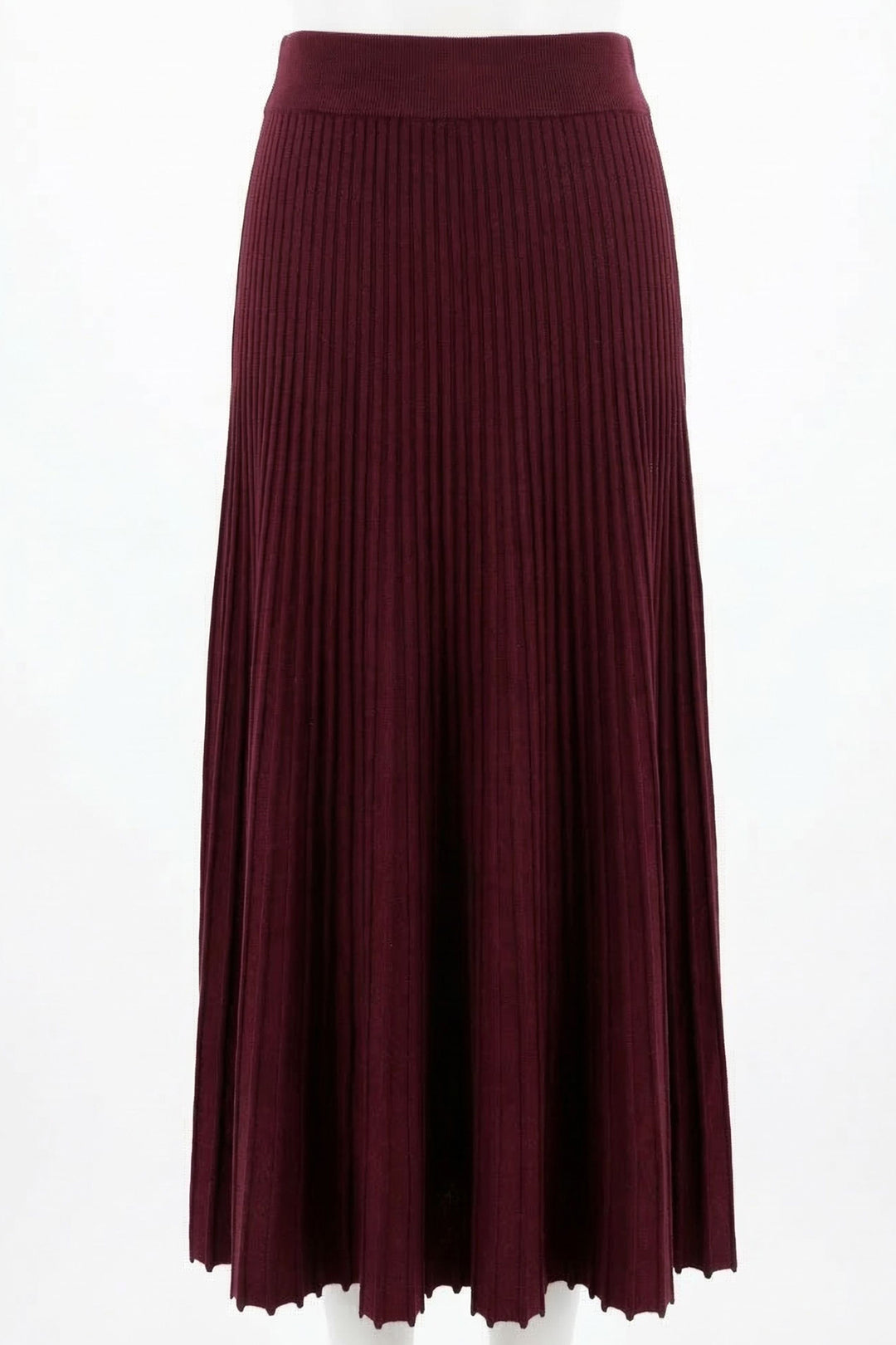 Alice Collins Maggie Burgundy Red Skirt 037A115, front packshot
