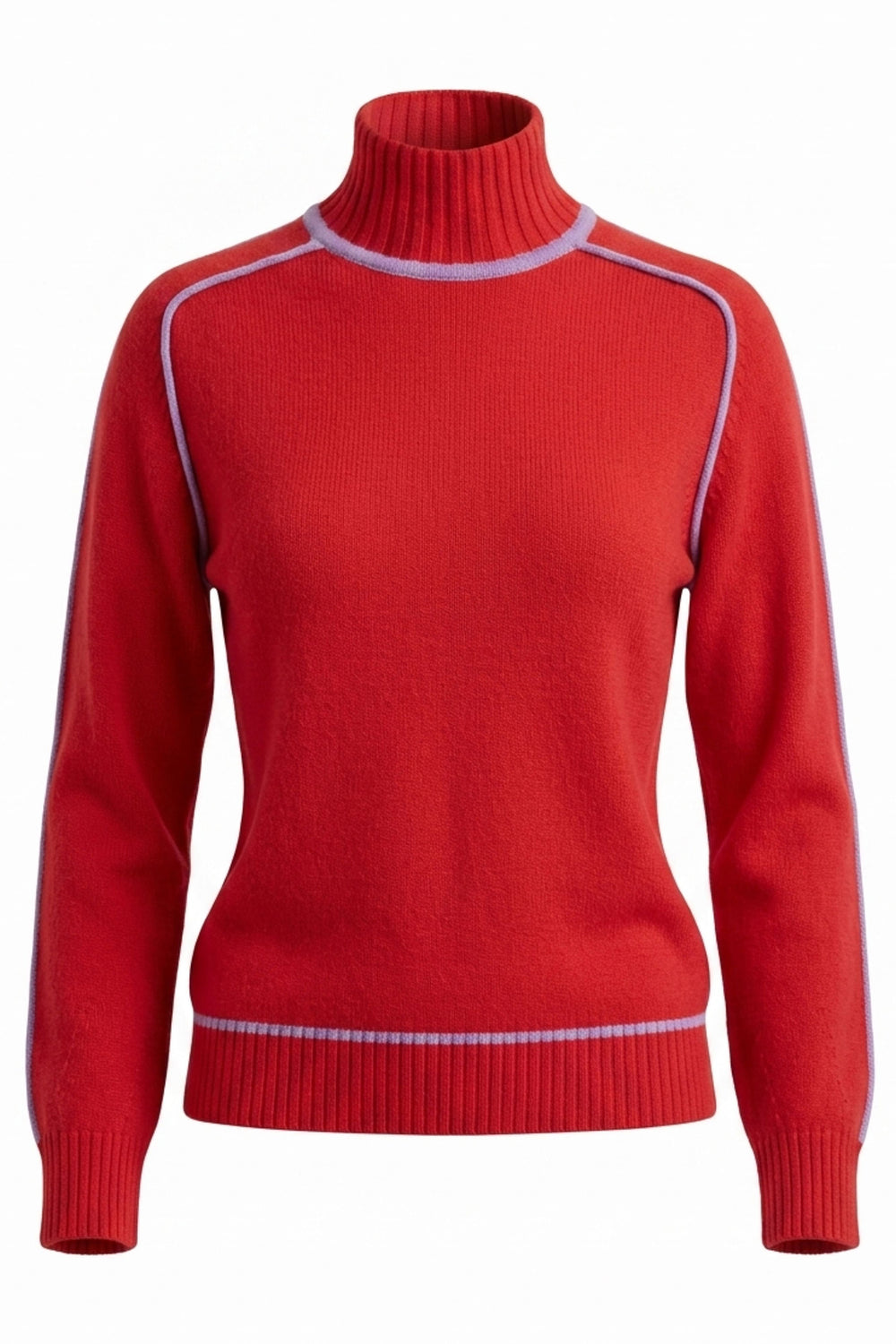 Alice Collins Tanya Ruby Red Jumper 037A118, front packshot