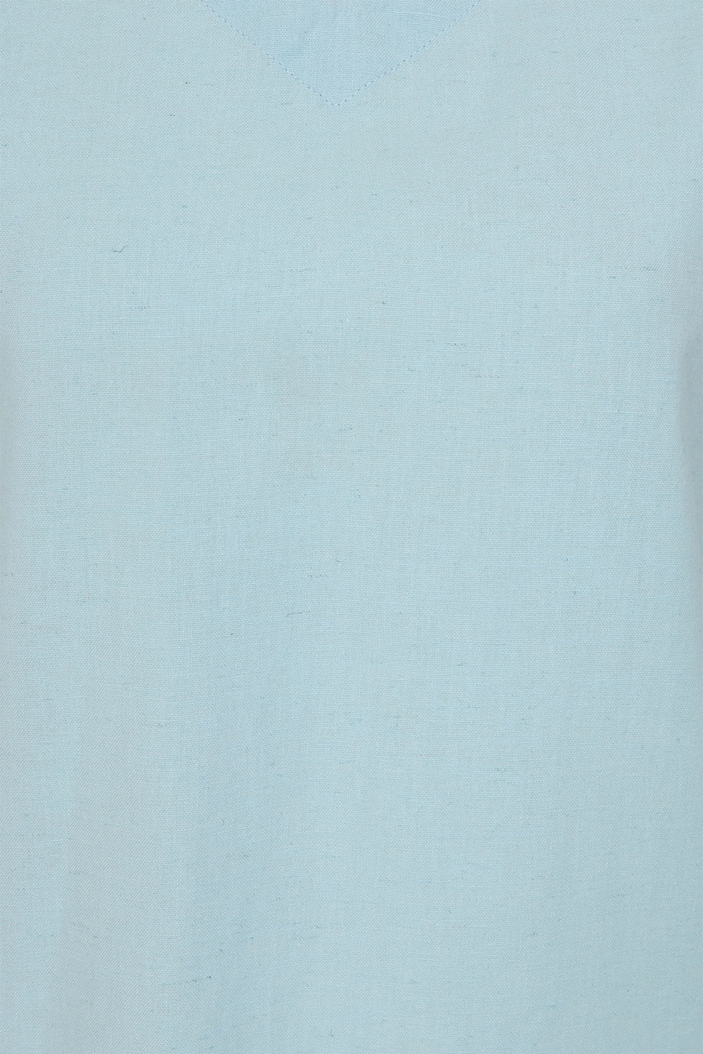 Alice Collins Top Rose Plain V-Neck Sleeveless Chalk Blue 034S314 - Experience Boutique