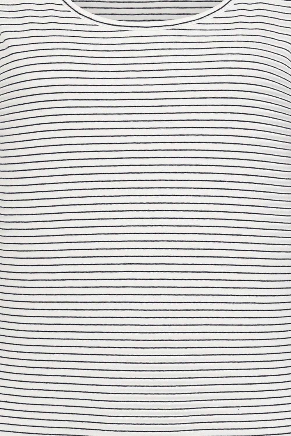 Alice Collins Vest Perfect Striped White Black 034S016 - Experience Boutique