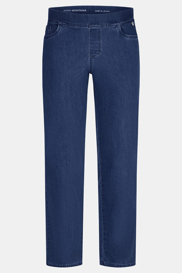 Anna Montana Angelika Blue Stone Wash Jeans at Experience Boutique