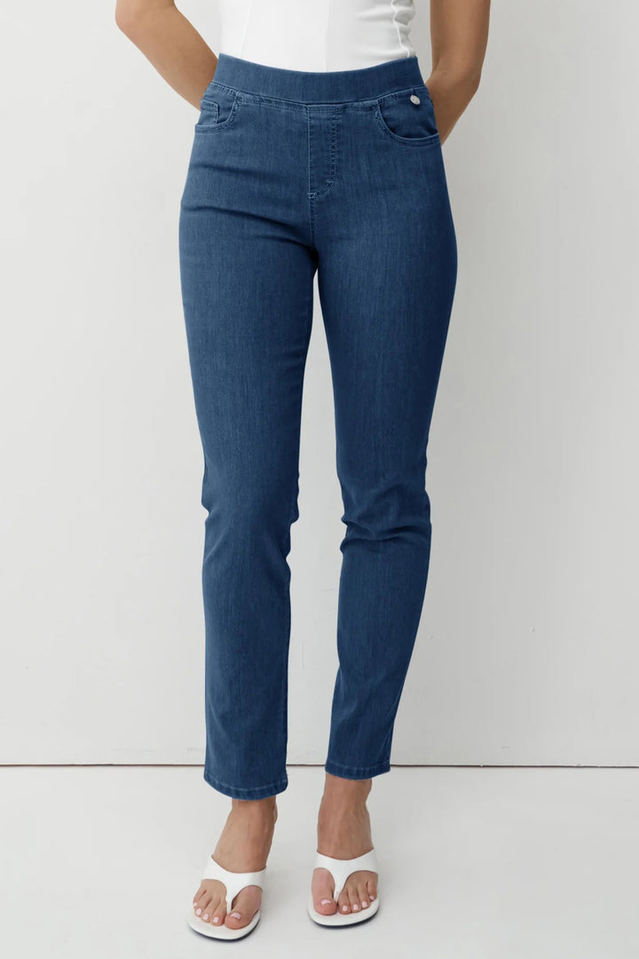 Anna Montana Angelika Blue Stone Wash Jeans at Experience Boutique
